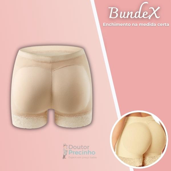Calcinha modeladora com enchimento - Bundex